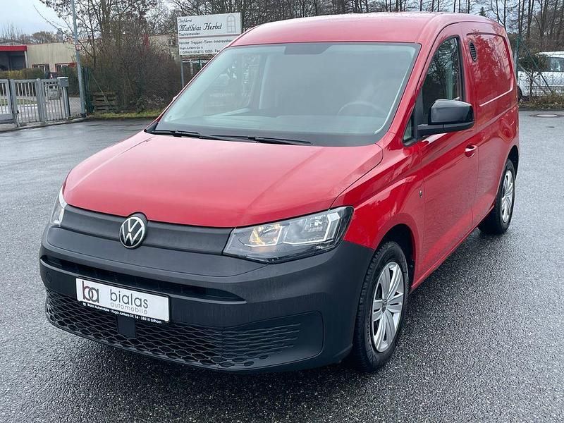 Second-hand VW Caddy 102 CP (75 kW) 2021 Roșu Monovolum