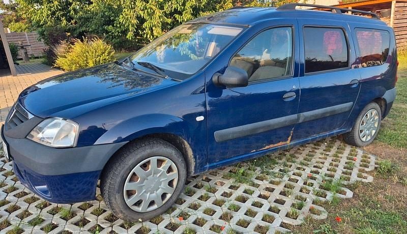 Blau Gebraucht 2007 Dacia Logan MCV Kombi | 800 € (Superpreis) - Bild 1/4