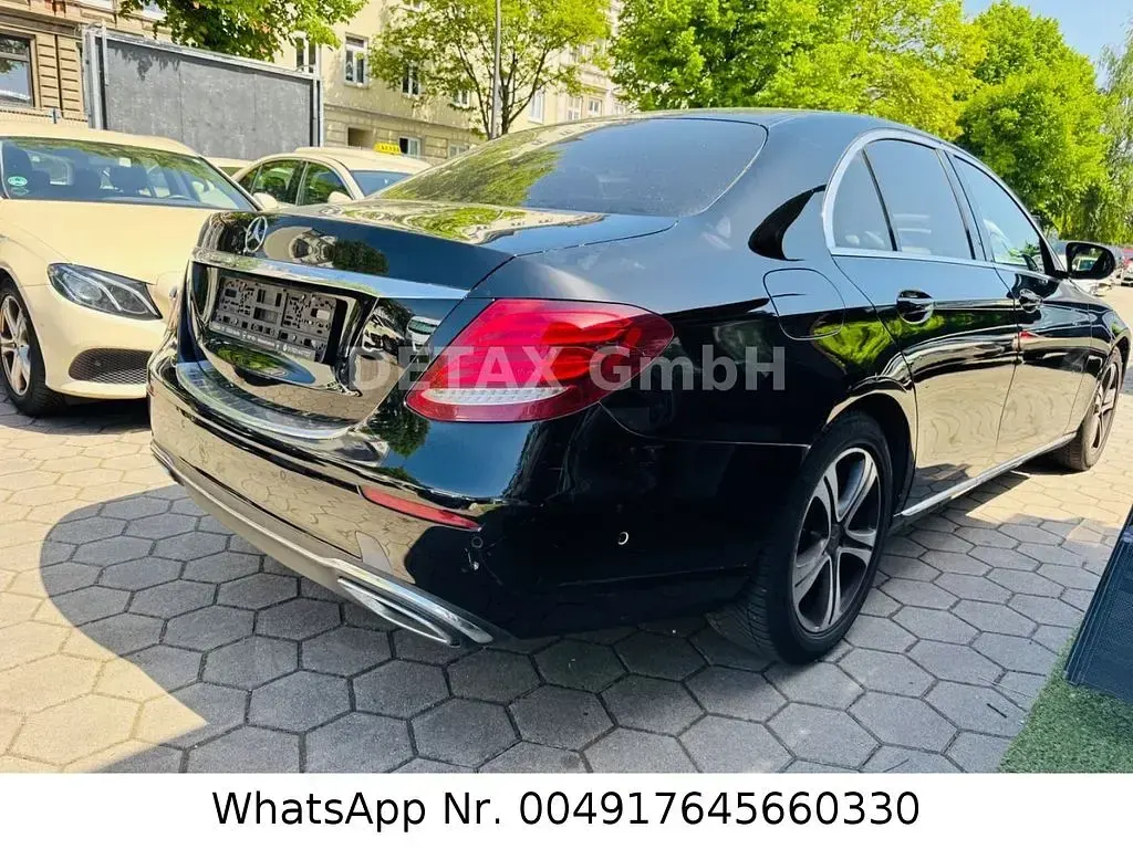 Occasion Mercedes E200 Avantgarde 150 ch (110 kW) 2018 Noir Berline