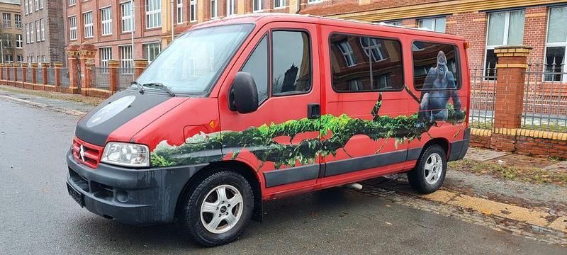 Rot Gebraucht 2006 Citroën Jumper Comfort Van / Kleinbus | 4.599 € (Superpreis) - Bild 1/4