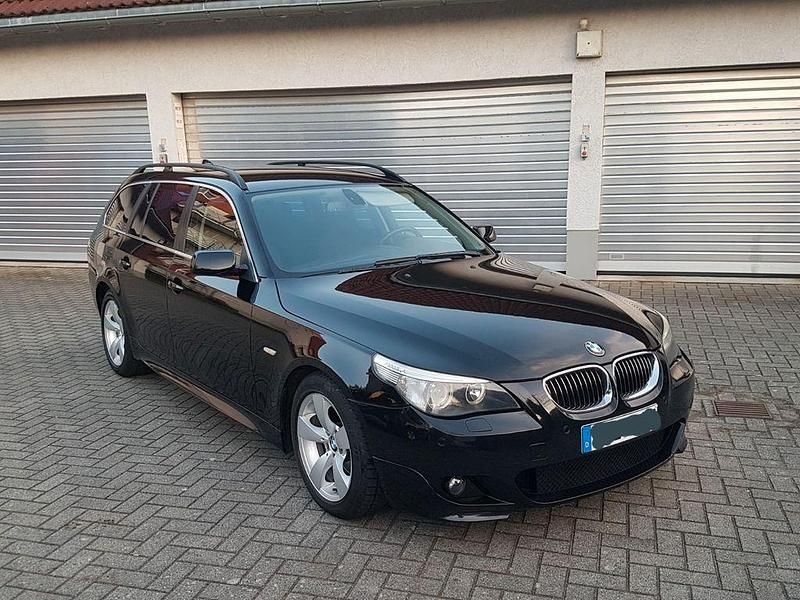 Schwarz Gebraucht 2006 BMW 525 M Sport Kombi | 5.990 € (Etwas zu teuer) - Bild 1/4