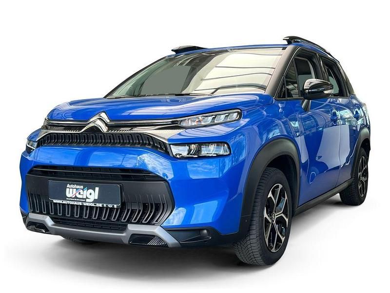 Blau Gebraucht 2024 Citroën C3 Aircross PureTech SUV | 16.280 € (Superpreis) - Bild 1/4