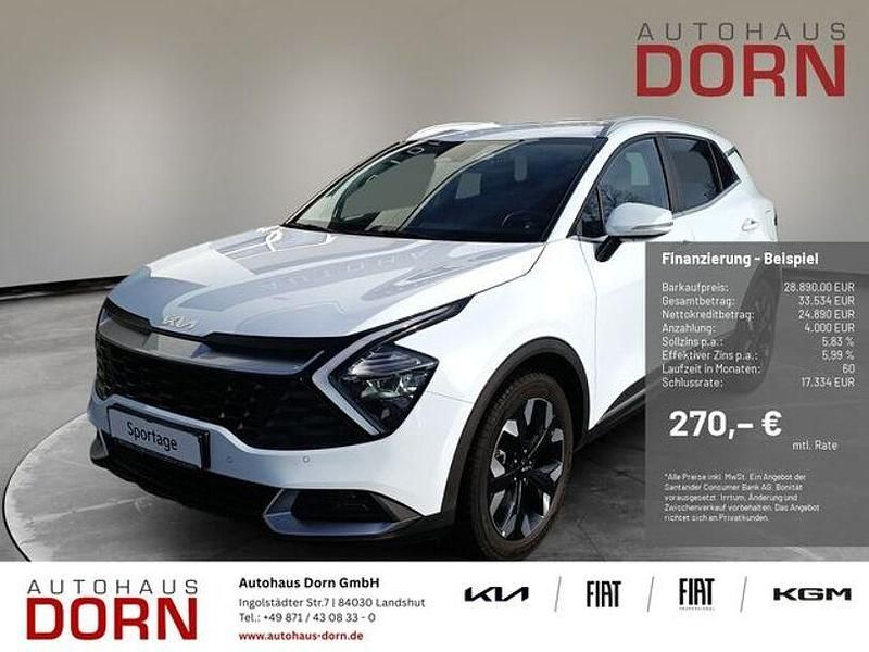 Weiß Gebraucht 2023 Kia Sportage Comfort SUV | 28.890 € (Superpreis) - Bild 1/4