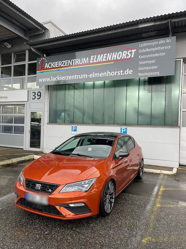 Gebraucht Seat Leon FR 184 PS (135 kW) 2019 Orange Kleinwagen