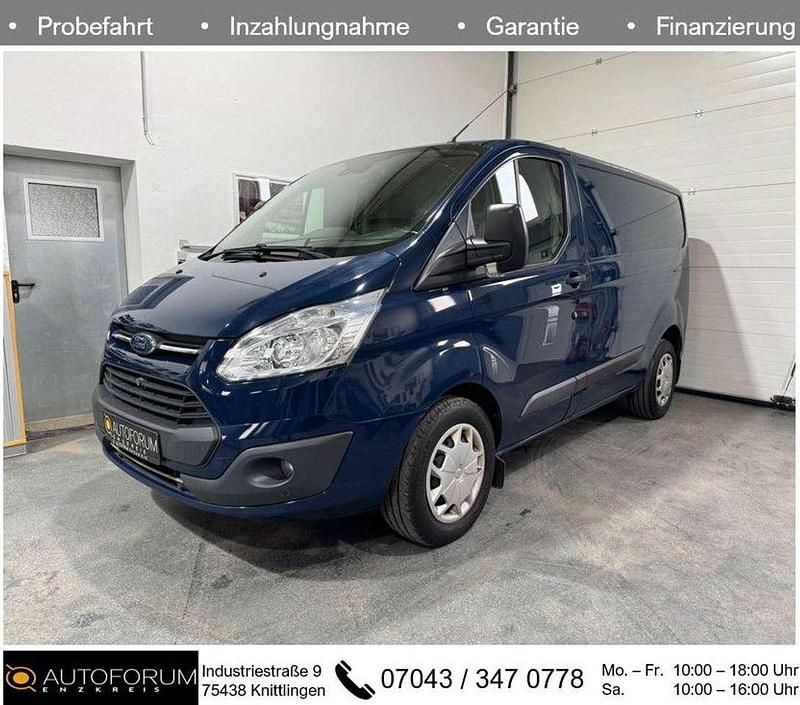 Gebraucht Ford Transit Custom 131 PS (96 kW) 2018 Blazer blue Van / Kleinbus