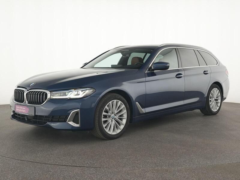 Phytonicblau Gebraucht 2022 BMW 520 Luxury Line Limousine | 35.555 € (Fairer Preis) - Bild 1/4