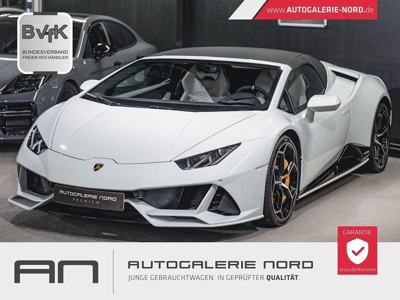 Weiß Gebraucht 2022 Lamborghini Huracán Cabrio | 289.000 € (Guter Preis) - Bild 1/4