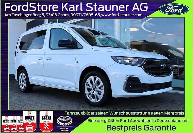 Frozen white Neu 2025 Ford Tourneo Titanium Van / Kleinbus | 36.980 € (Superpreis) - Bild 1/4