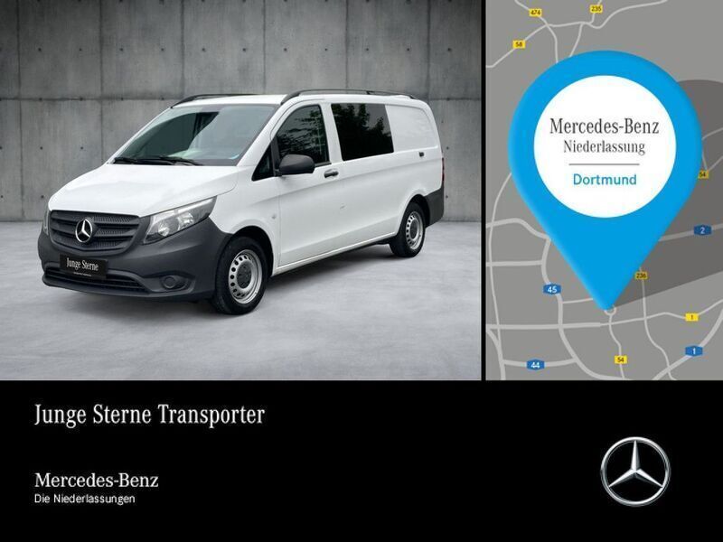 Weiß Gebraucht 2020 Mercedes Vito Van / Kleinbus | 30.916 € (Etwas zu teuer) - Bild 1/4