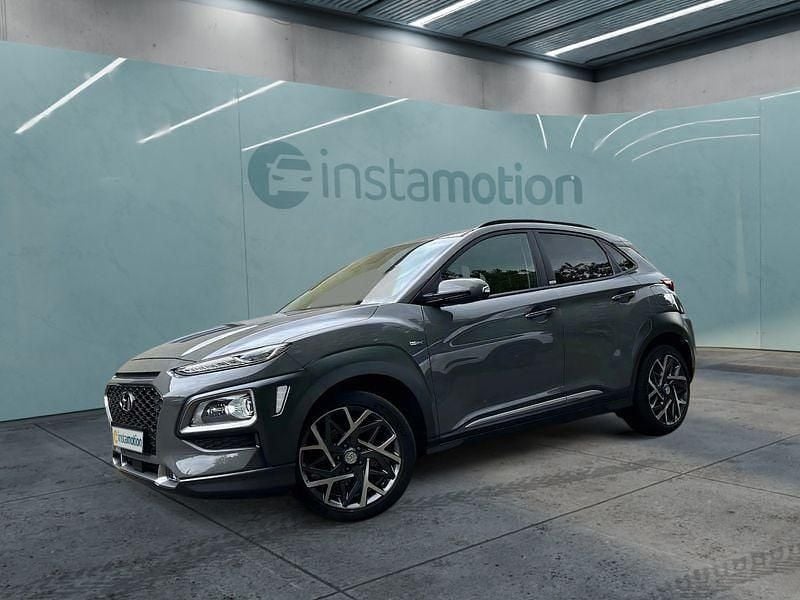 Grau Gebraucht 2020 Hyundai Kona SUV | 19.199 € (Fairer Preis) - Bild 1/4