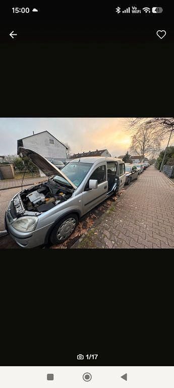 Gebraucht Opel Combo Edition 94 PS (69 kW) 2007 Silber Van / Kleinbus