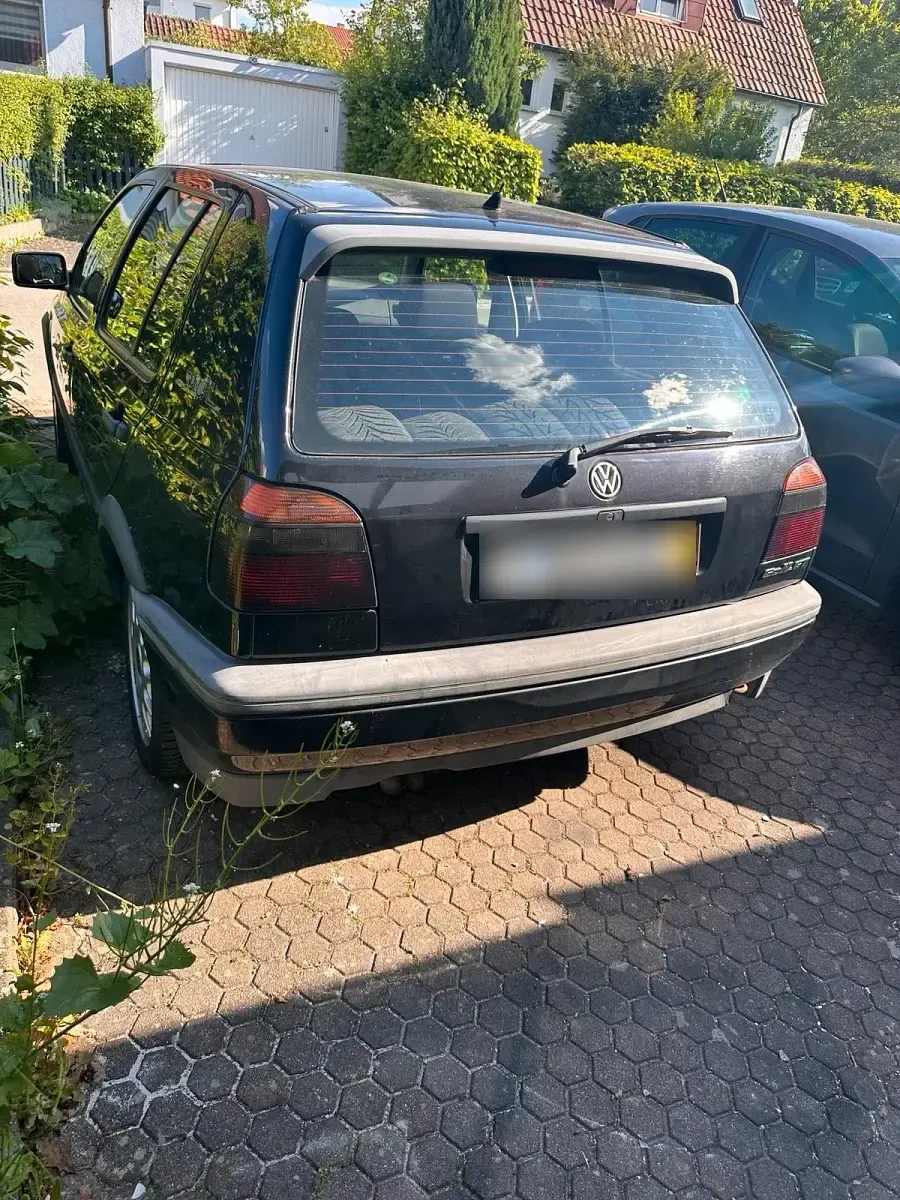 Gebraucht VW Golf III GT 101 PS (74 kW) 1997 Schwarz Kleinwagen