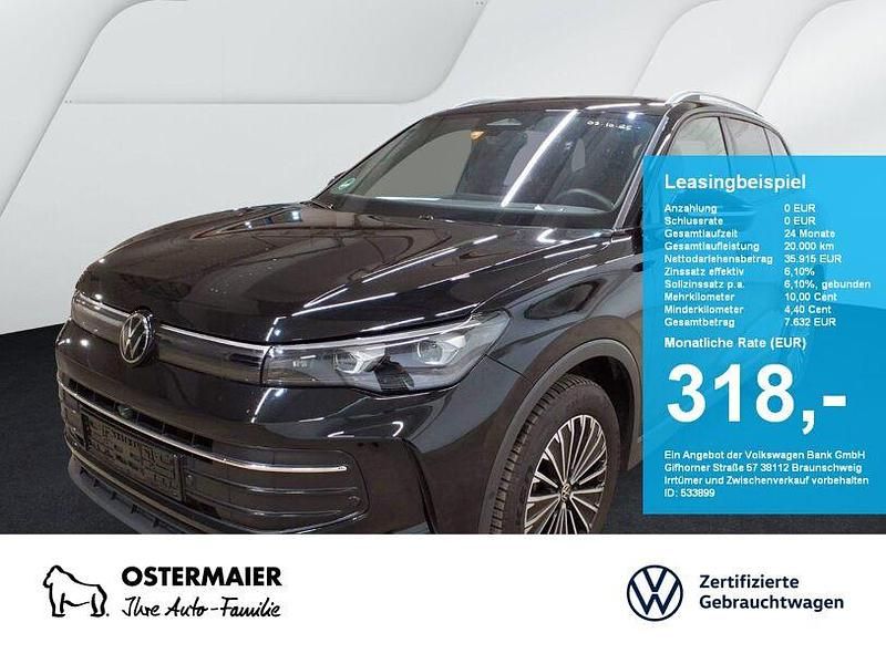 Schwarz Gebraucht 2025 VW Tiguan SUV | 35.915 € - Bild 1/4