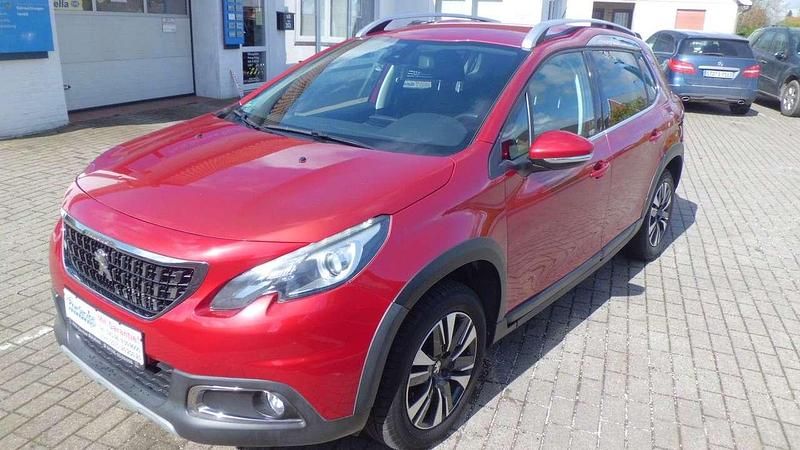 Rot Gebraucht 2016 Peugeot 2008 Allure SUV | 9.900 € (Teuer) - Bild 1/4