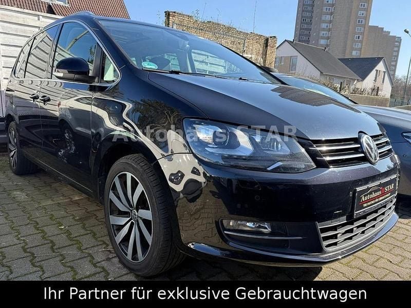 Gebraucht VW Sharan Highline 184 PS (135 kW) 2017 Schwarz Van / Kleinbus