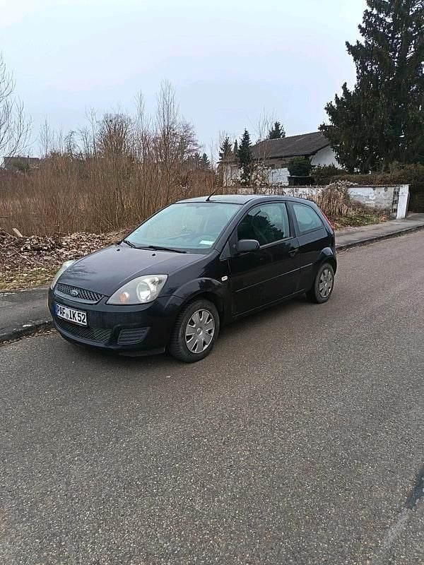 Gebraucht Ford Fiesta 60 PS (44 kW) 2008 Schwarz Kleinwagen