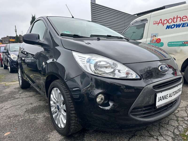 Midnightschwarz metallic Gebraucht 2015 Ford Ka Titanium Kleinwagen | 4.999 € (Fairer Preis) - Bild 1/4