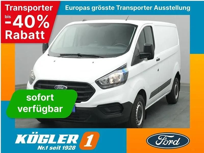 Weiss / frozen white Gebraucht 2021 Ford Transit Custom Van / Kleinbus | 23.970 € (Fairer Preis) - Bild 1/4