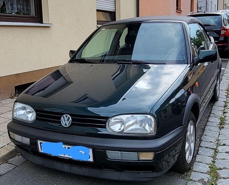 Grün Gebraucht 1994 VW Golf Cabriolet Cabrio | 4.100 € - Bild 1/4
