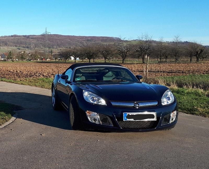 Blau Gebraucht 2008 Opel GT Cabrio | 14.500 € (Fairer Preis) - Bild 1/4