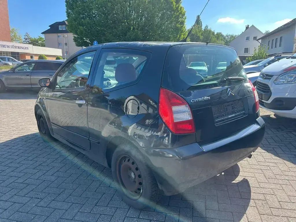 Gebraucht Citroën C2 Comfort 60 PS (44 kW) 2006 Schwarz Kleinwagen