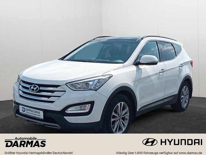 Weiß Gebraucht 2016 Hyundai Santa Fe SUV | 18.990 € (Guter Preis) - Bild 1/4