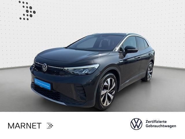 Mangangrau metallic/schwarz Gebraucht 2021 VW ID.4 Pro Performance SUV | 26.190 € (Fairer Preis) - Bild 1/3