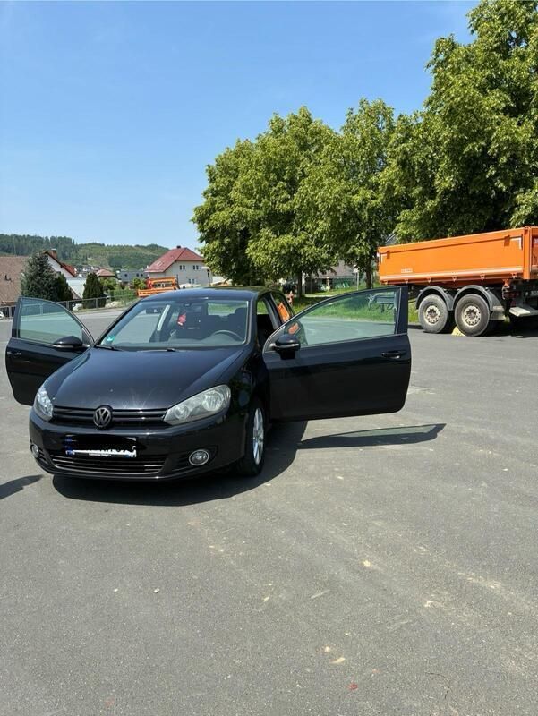 Schwarz Gebraucht 2009 VW Golf VI Kleinwagen | 4.300 € (Fairer Preis) - Bild 1/4