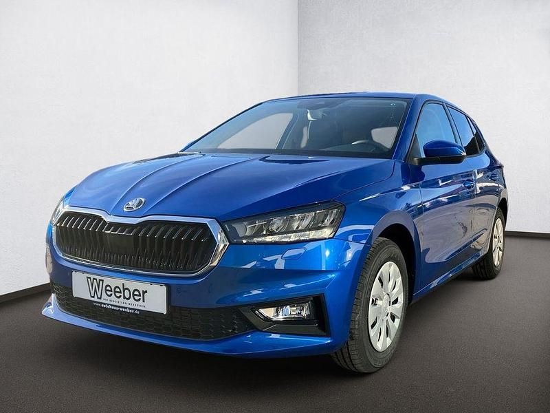 Neu Skoda Fabia Selection 116 PS (85 kW) 2025 Blau Limousine