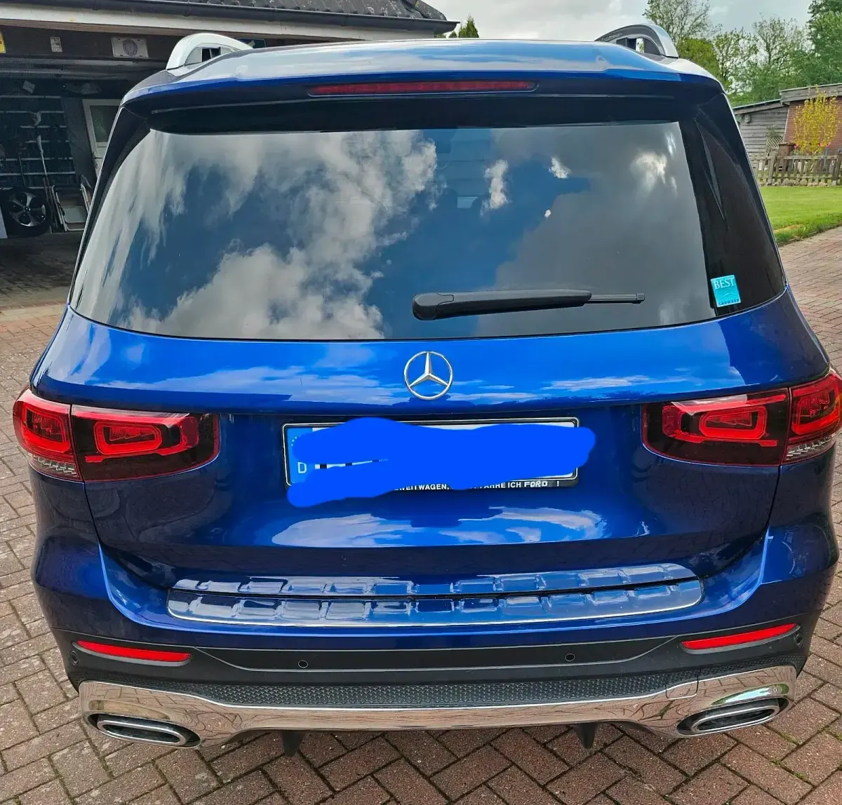 Gebraucht Mercedes GLB200 AMG 150 PS (110 kW) 2021 Blau SUV