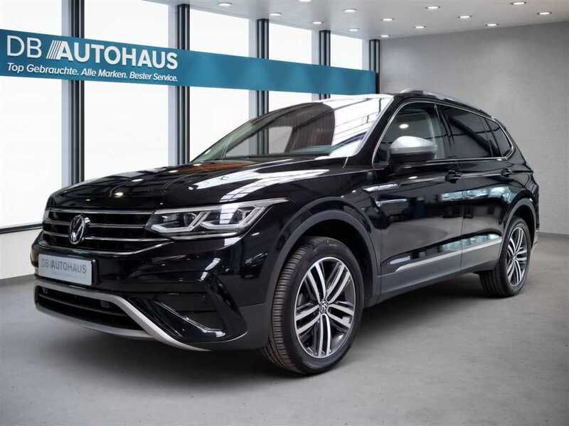 Schwarz Gebraucht 2022 VW Tiguan Allspace Elegance SUV | 32.980 € (Fairer Preis) - Bild 1/4
