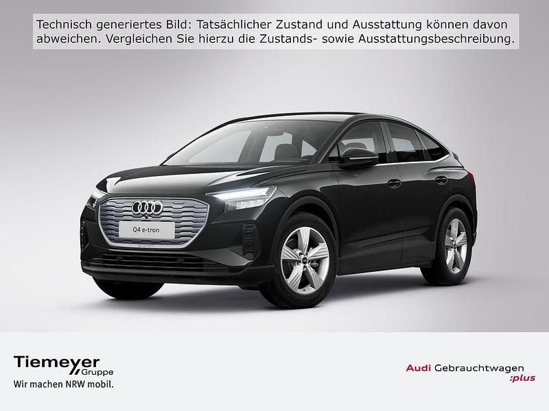 Schwarz Gebraucht 2022 Audi Q4 e-tron Design SUV | 26.280 € (Fairer Preis) - Bild 1/4