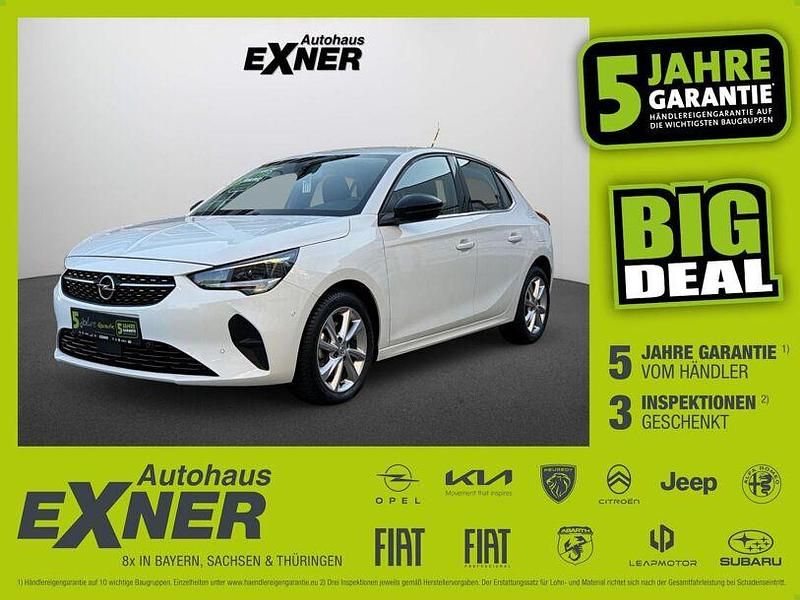 Weiss Gebraucht 2023 Opel Corsa Elegance Kleinwagen | 13.950 € (Guter Preis) - Bild 1/4