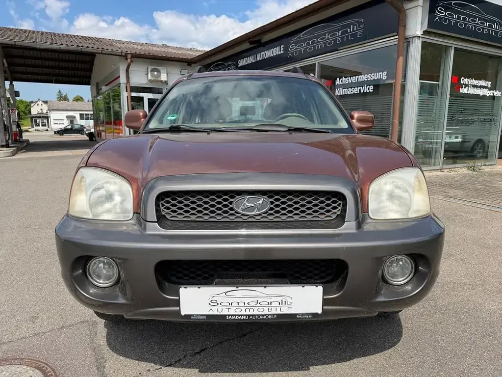 Gebraucht Hyundai Santa Fe GLS 145 PS (106 kW) 2002 Orange SUV
