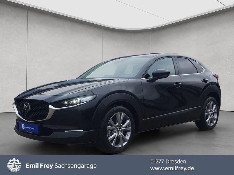 Schwarz Gebraucht 2021 Mazda CX-30 Selection SUV | 19.439 € (Superpreis) - Bild 1/4