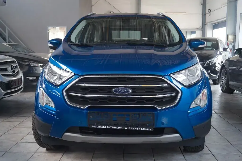 Gebraucht Ford Ecosport Titanium 125 PS (91 kW) 2018 Blau SUV