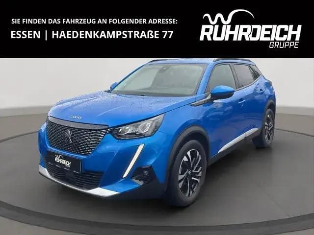 Blau Gebraucht 2022 Peugeot 2008 Allure SUV | 19.489 € (Superpreis) - Bild 1/4