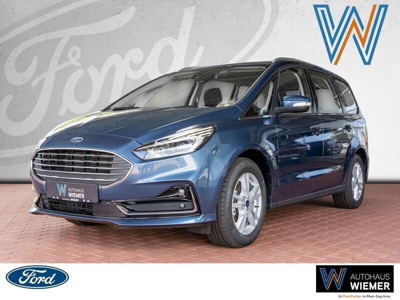 Blau Gebraucht 2022 Ford Galaxy Titanium Van / Kleinbus | 43.900 € - Bild 1/4