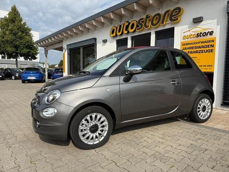 Grau Gebraucht 2023 Fiat 500C Basis Cabrio | 19.900 € (Teuer) - Bild 1/4