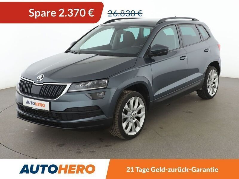 Grau Gebraucht 2021 Skoda Karoq Style SUV | 24.460 € (Guter Preis) - Bild 1/3