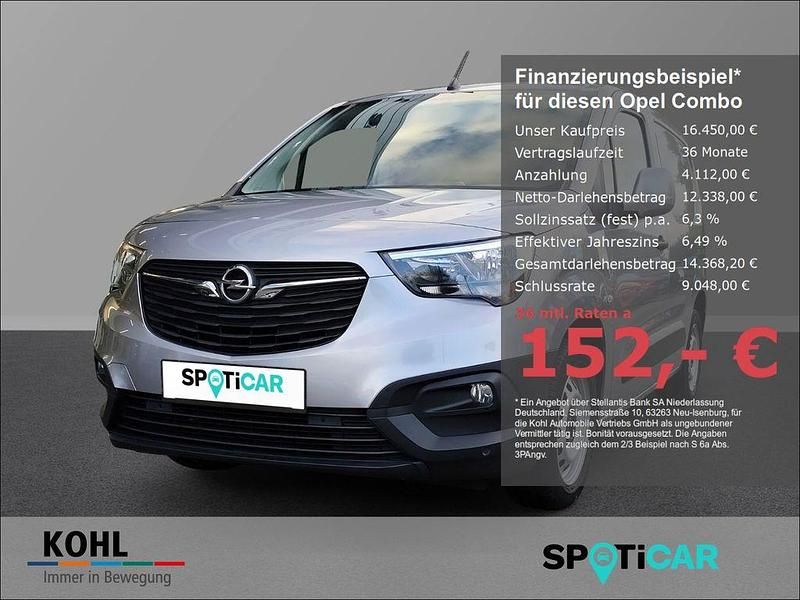 Grau Gebraucht 2021 Opel Combo Edition Van / Kleinbus | 16.450 € (Fairer Preis) - Bild 1/4