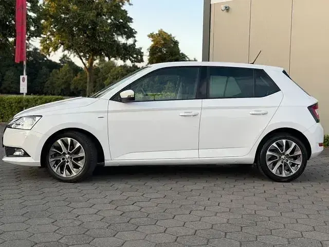 Gebraucht Skoda Fabia Clever 95 PS (69 kW) 2021 Weiß Kleinwagen