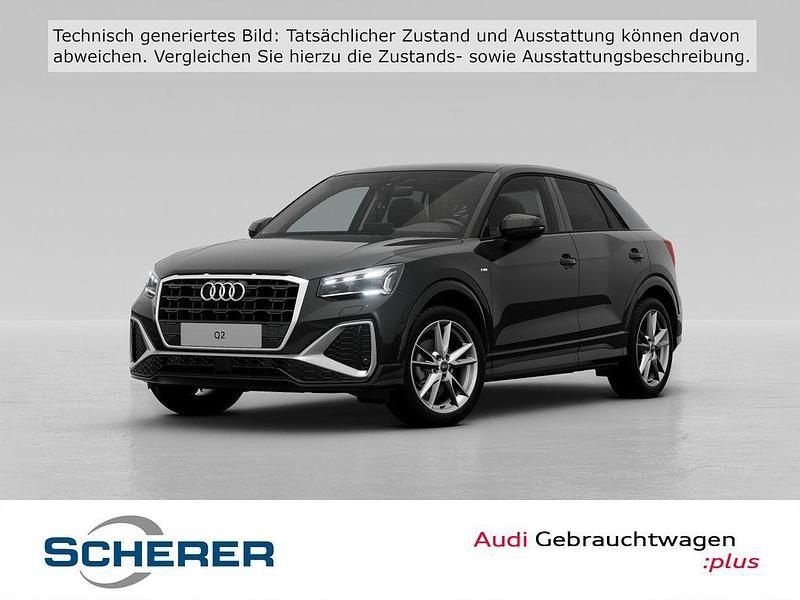 Schwarz Gebraucht 2023 Audi Q2 S-Line SUV | 28.850 € (Fairer Preis) - Bild 1/4