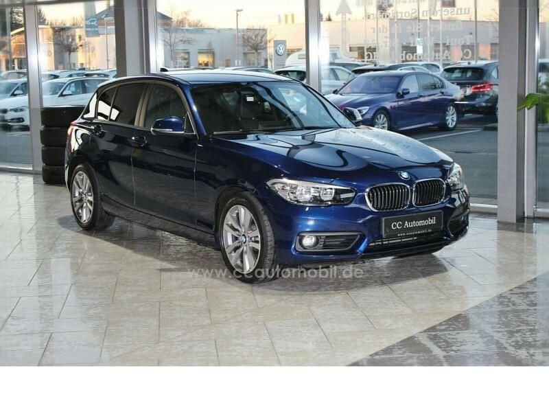 Blau Gebraucht 2019 BMW 116 Advantage Kleinwagen | 14.499 € (Fairer Preis) - Bild 1/4