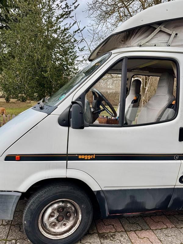 Gebraucht Ford Transit Nugget 91 PS (66 kW) 1989 Weiß Van / Kleinbus