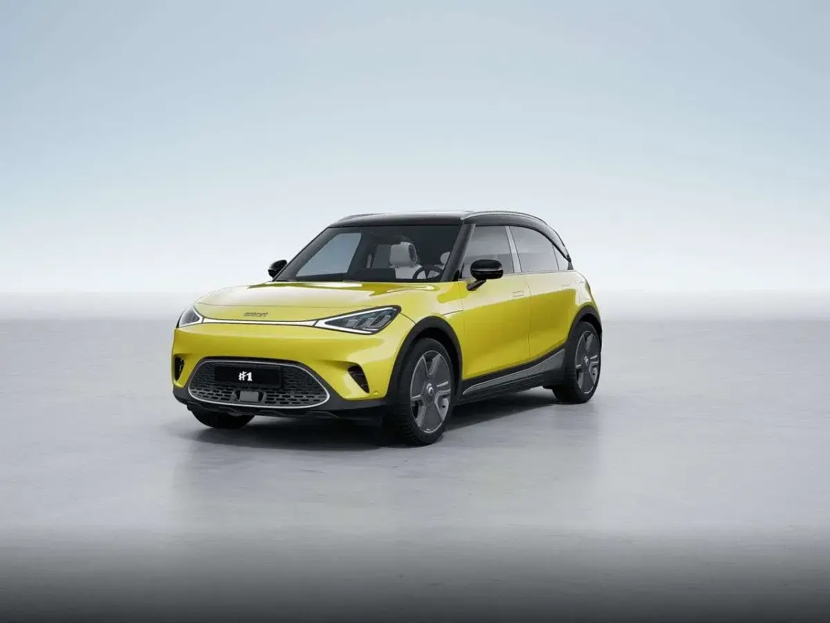 Gebraucht Smart #1 Edition #1 200 kW (272 PS) 2023 Lumen yellow eclipse black SUV