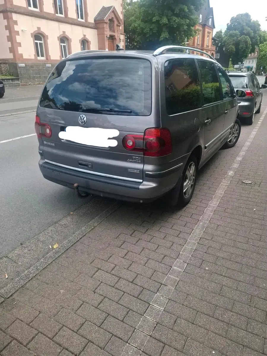 Gebraucht VW Sharan 115 PS (84 kW) 2008 Grau Van / Kleinbus