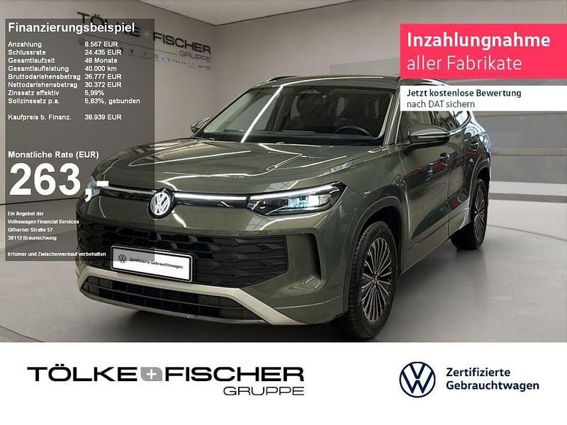 Grün Gebraucht 2025 VW Tayron Life SUV | 37.899 € - Bild 1/4