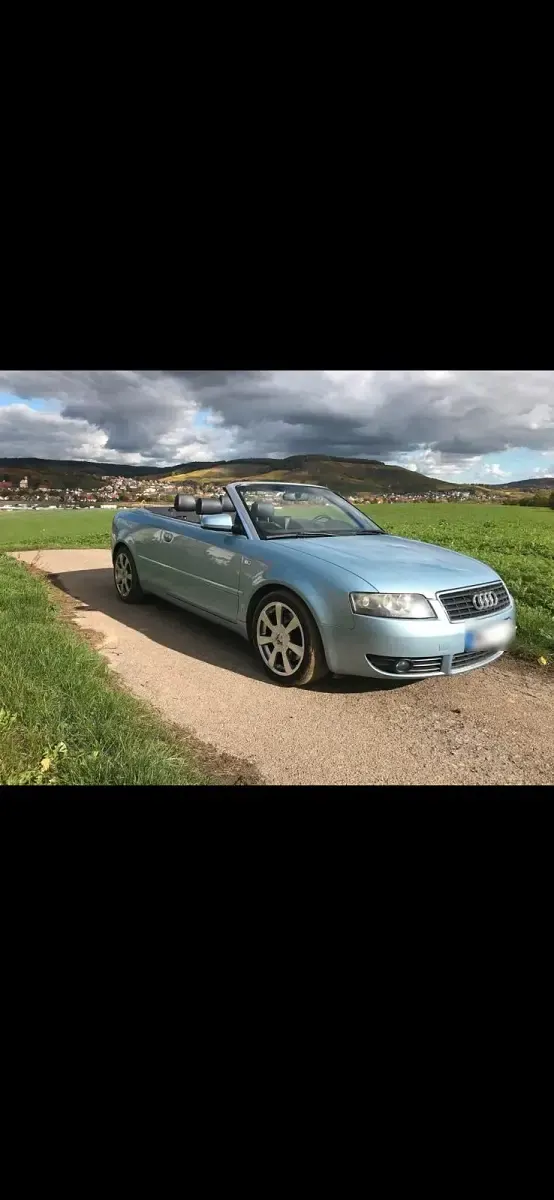 Occasion Audi A4 Cabriolet 163 ch (119 kW) 2003 Bleue Cabriolet