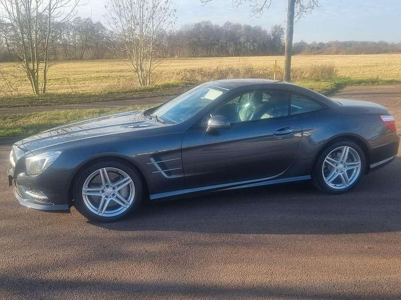 Tenoritgrau Gebraucht 2015 Mercedes SL350 AMG Cabrio | 44.996 € (Teuer) - Bild 1/4